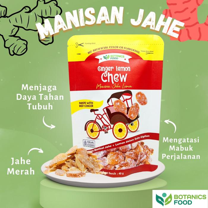 Manisan Jahe Lemon - Ginger Lemon Chew
