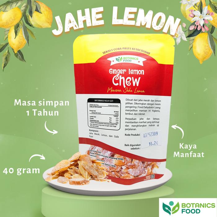 Manisan Jahe Lemon - Ginger Lemon Chew - Image 3