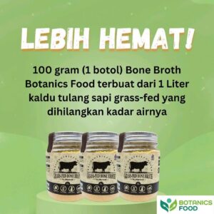 High Protein Grass Fed Beef Bonebroth Kaldu Tulang Sapi